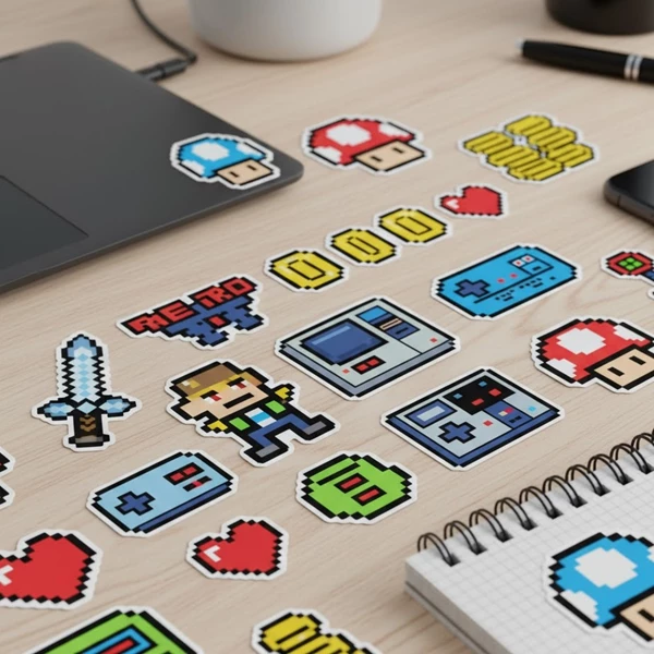 Custom Die Cut Sticker Printing Service in Surabaya