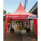 Tenda Promosi Kerucut Warna Merah 1