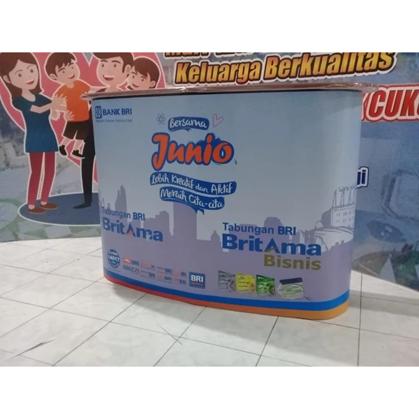 Pop Up Table / Meja Promosi Portable / Stand Promotion