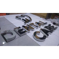 Custom Stainless Embossed Lettering High Quality